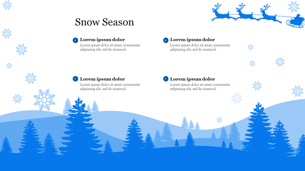 Snow PowerPoint Template